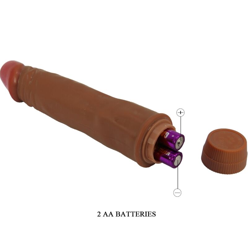 Baile - vibrateur réaliste nain 21 cm mulâtre