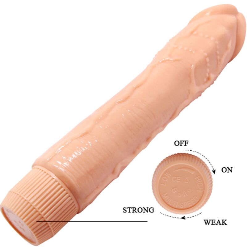 Baile - Vibromasseur Gode Réaliste XL Chair - 24 cm