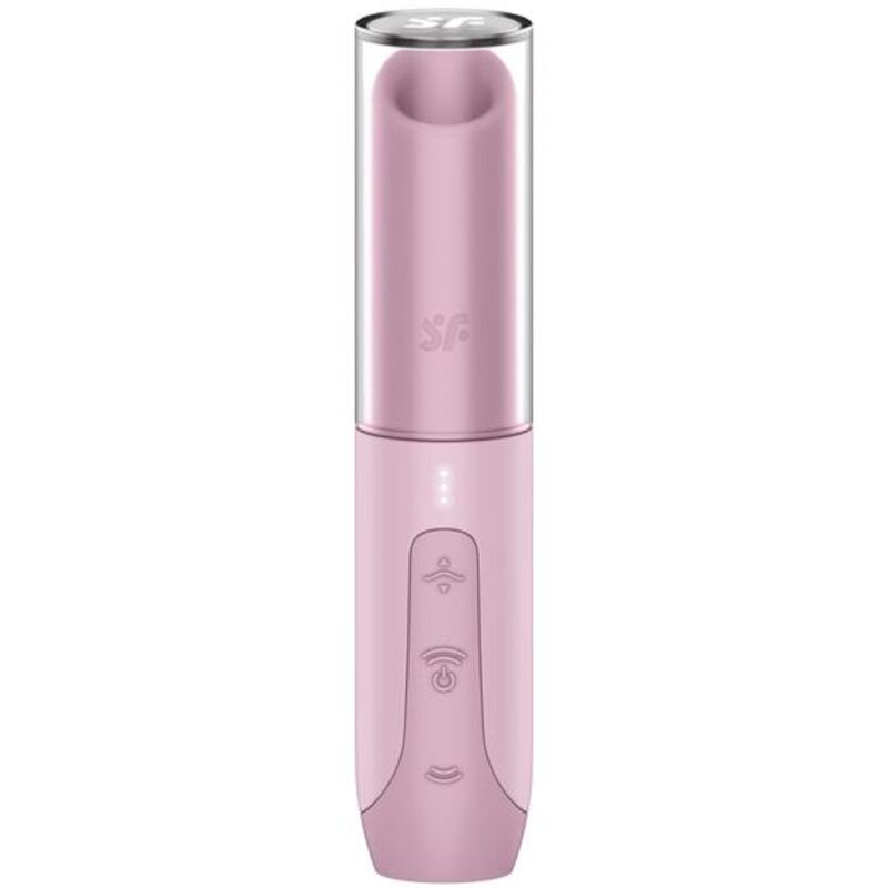 Satisfyer - stimulateur de clitoris secret kiss wave rose