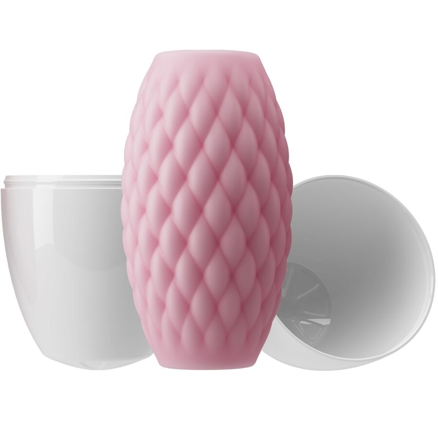 Pretty love - masturbateur pour homme en silicone athena eros rose