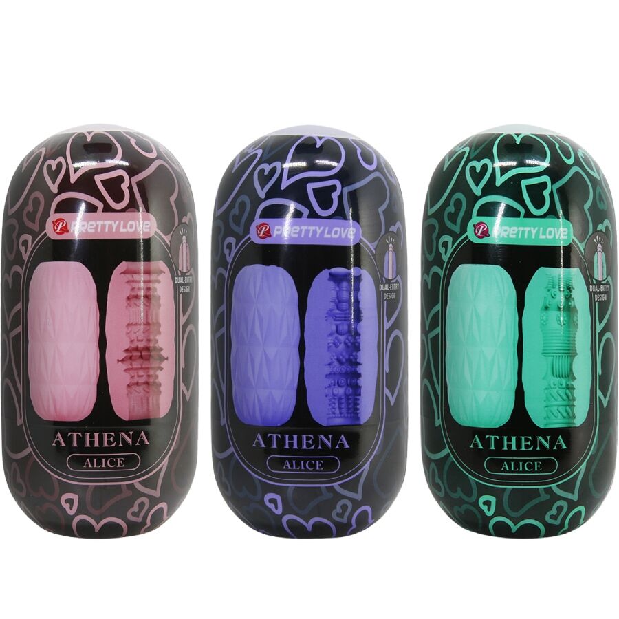 Pretty love - athena alice pack 15 masturbateurs masculins divers