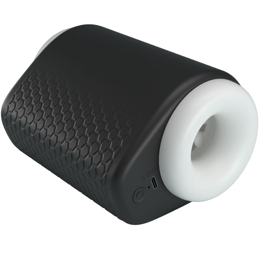 Pretty love - masturbateur pour homme dj girl avec vibration 5 réglages negro