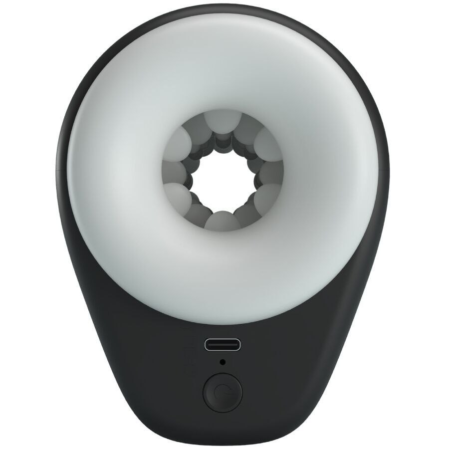 Pretty love - masturbateur pour homme dj girl avec vibration 5 réglages negro