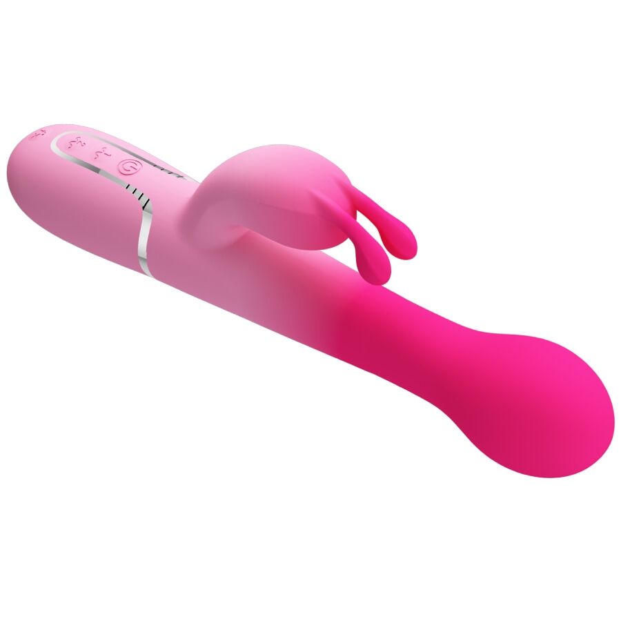 Pretty Love – Stimulateur Rabbit en Silicone Dejon Rose