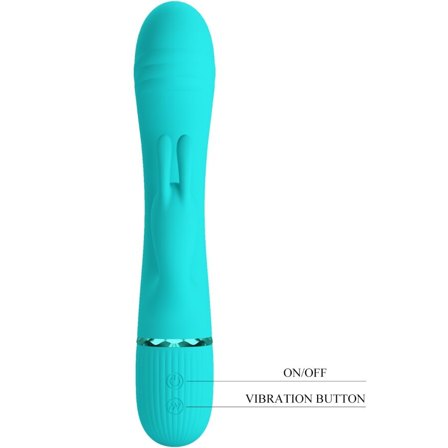 Pretty Love Sextoy Rabbit Scocco Turquoise