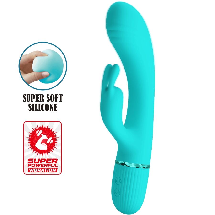Pretty Love Sextoy Rabbit Scocco Turquoise