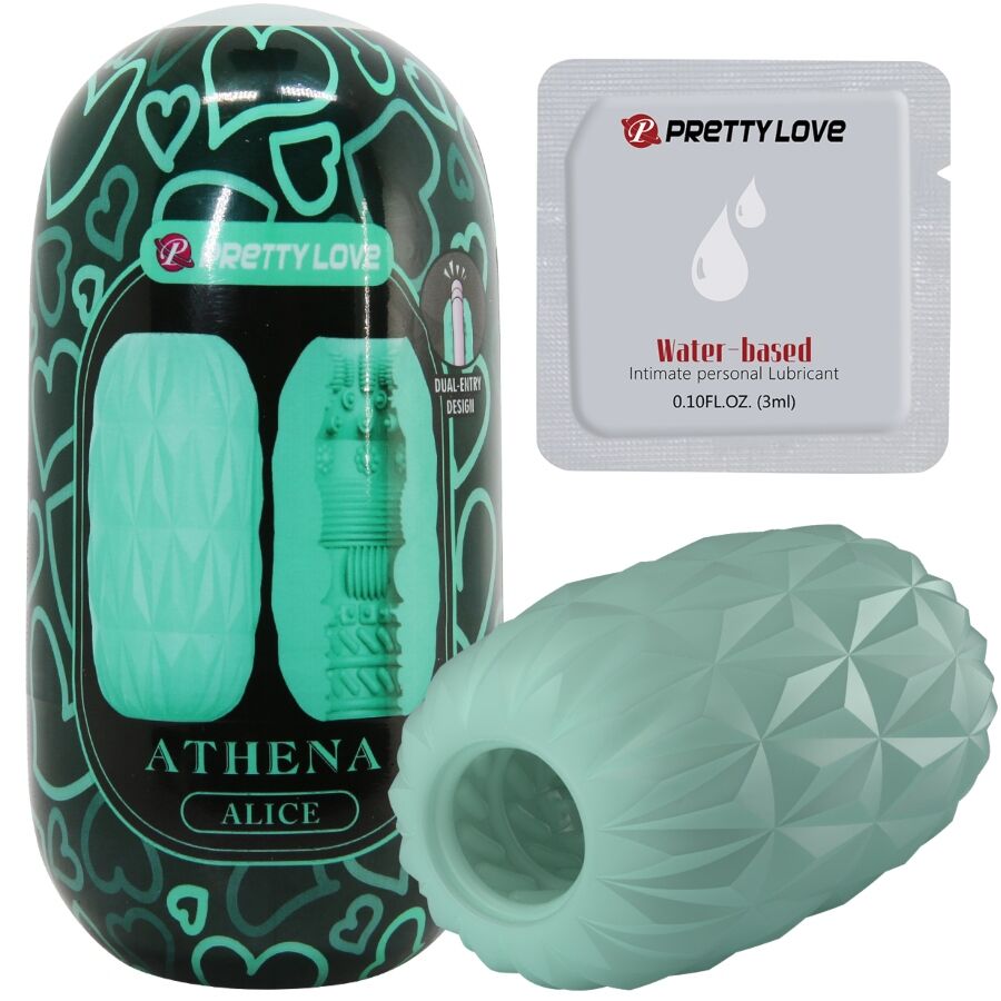 Ppretty love - masturbateur pour homme athena alice turquoise
