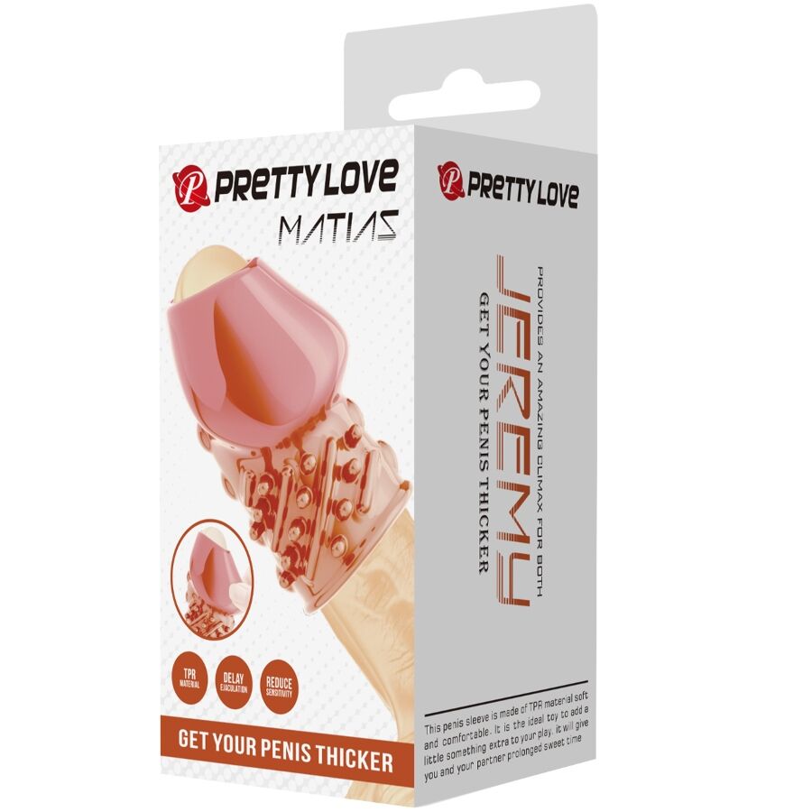 Gaine Pénienne Matias Plus Épaisse Rose - Pretty Love