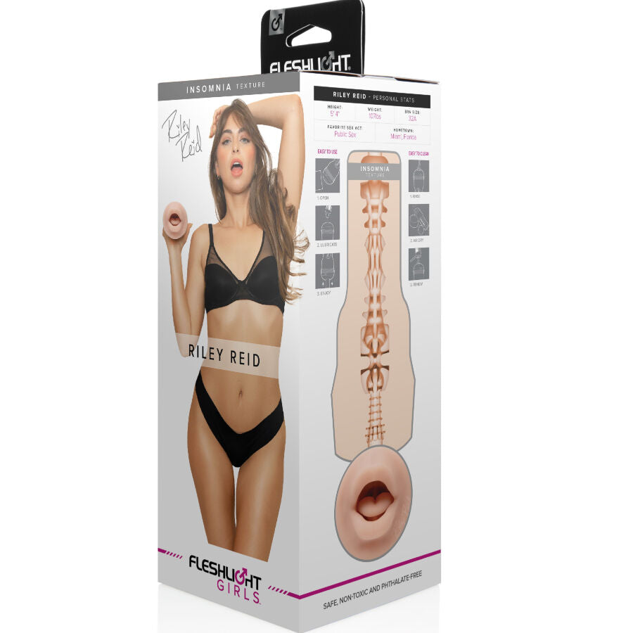 Fleshlight - riley reid insomnia bouche