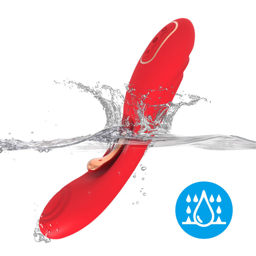 Vibrateur à Langue Oscillante Armony Rouge - Armony