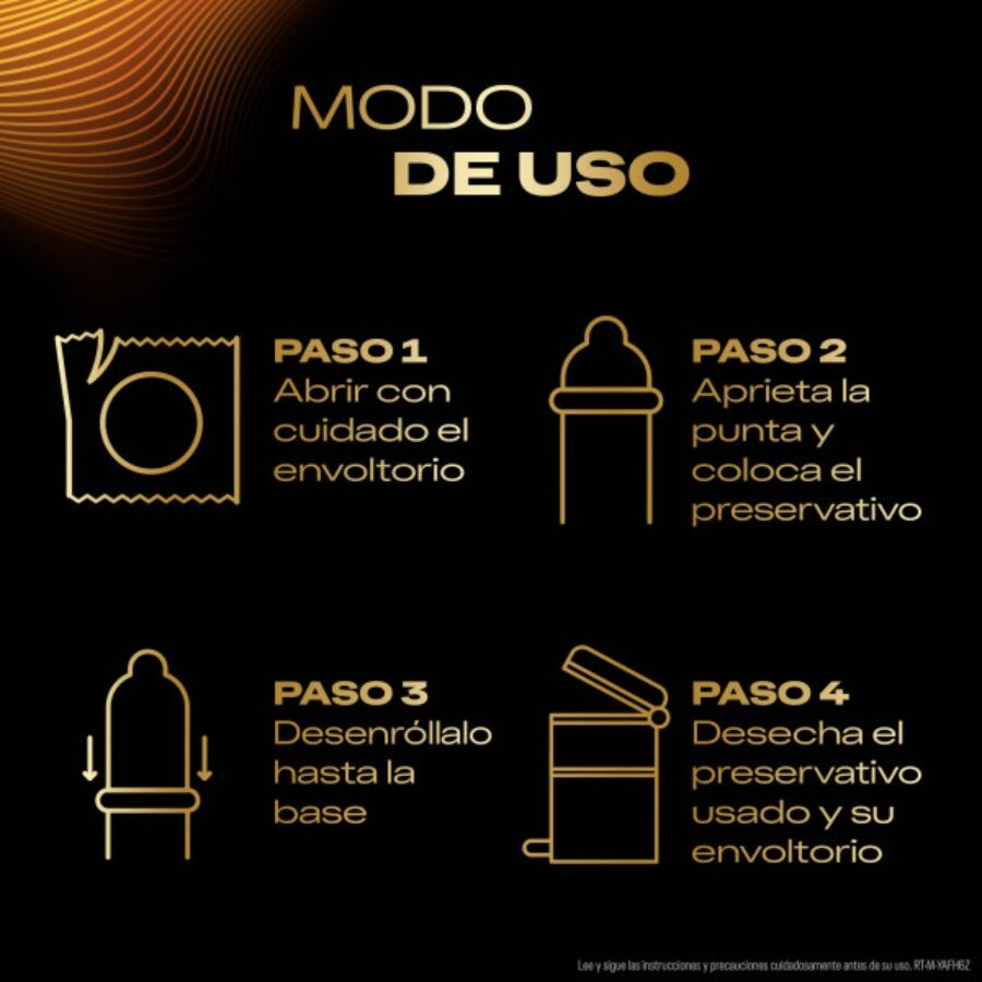 Durex - Préservatifs Conexión Total Sans latex - Boîte de 10