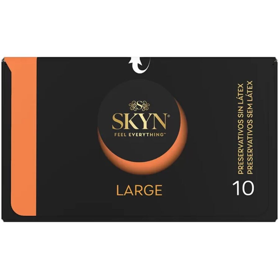 SKYN - Préservatifs XL sans latex Large - Boîte de 10