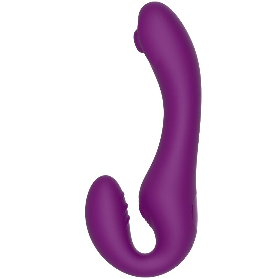 Vibrateur Strapless 2 en 1 Xocoon Télécommandé Violet - Xocoon