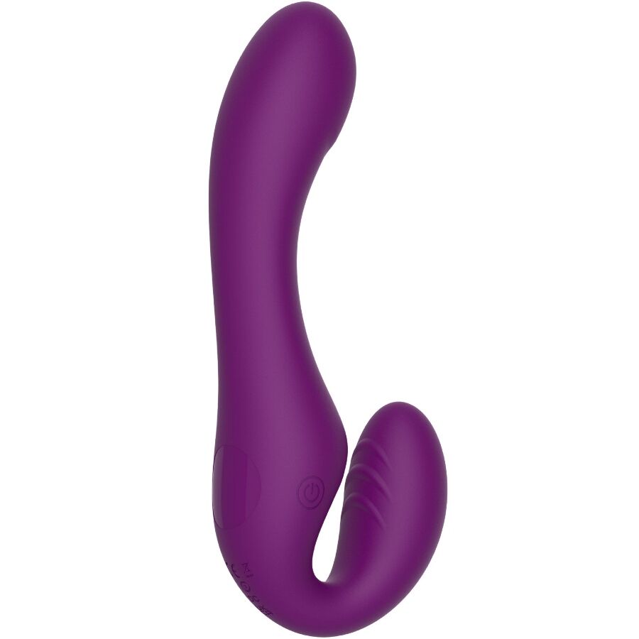 Vibrateur Strapless 2 en 1 Xocoon Télécommandé Violet - Xocoon