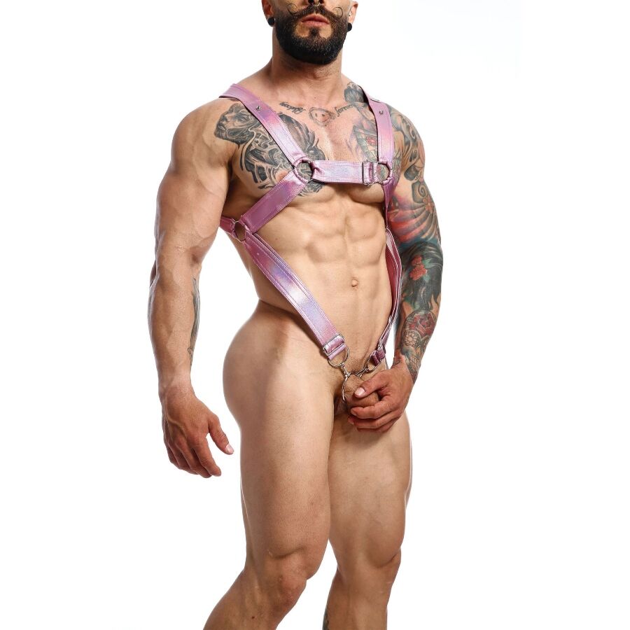 Harnais Pénis Croisé Dungeon Taille Unique - MaleBasics - MOB