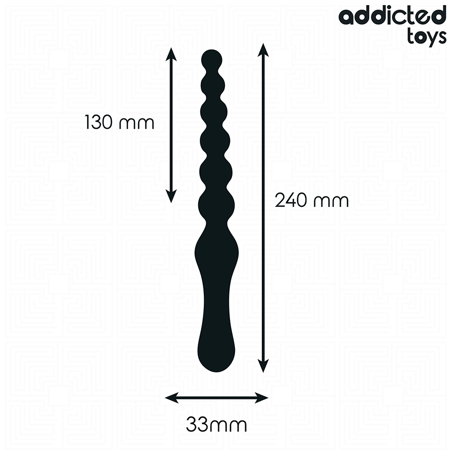 Masseur Anal Progressif 24cm - Addicted Toys