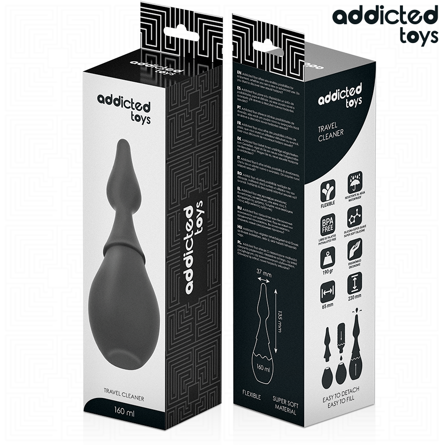 Poire de Lavement de Voyage Modèle 1 - Addicted Toys