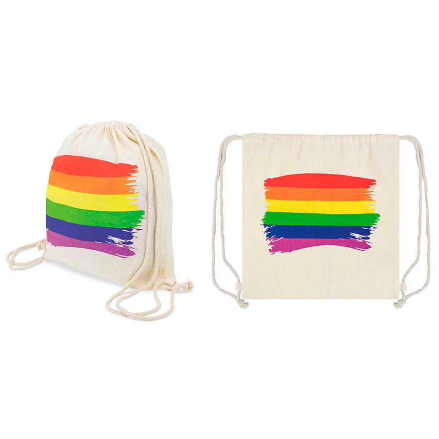 Pride - sac dos drapeau lgbt en coton