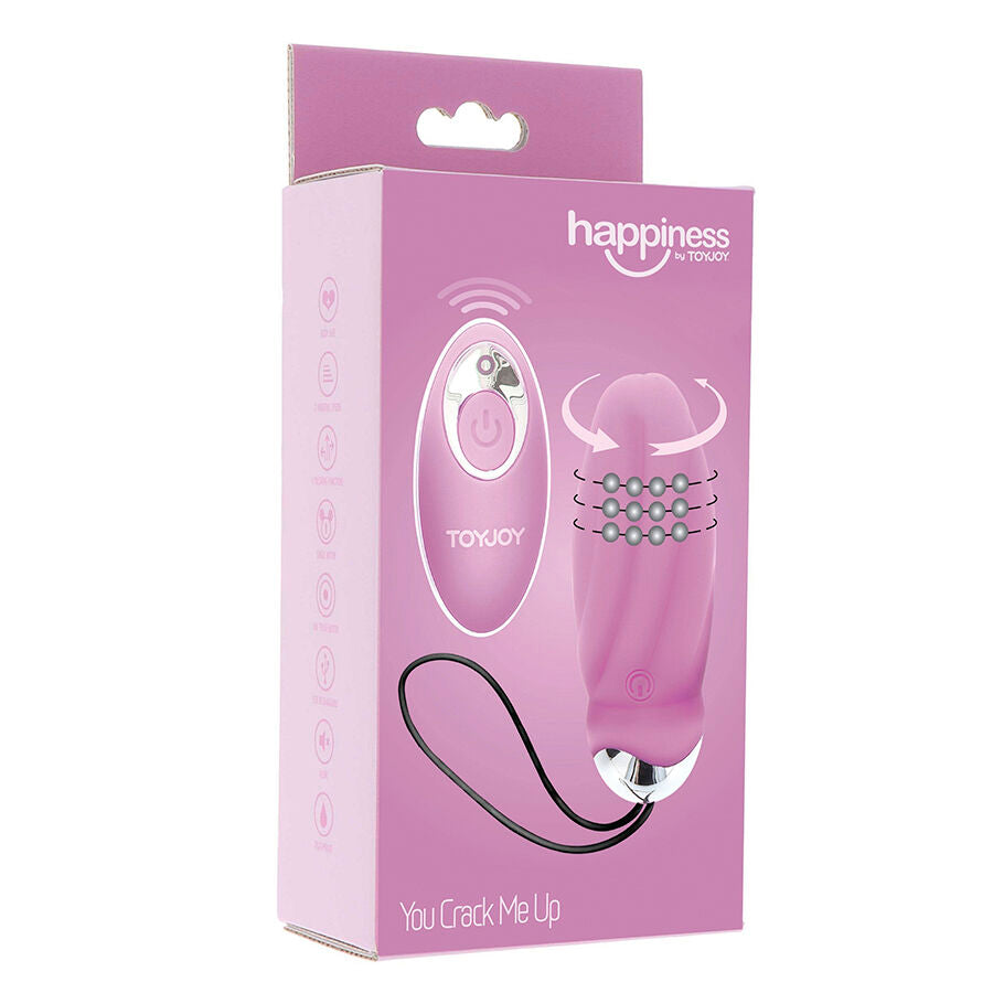 Œuf Vibrant You Crack Me Up Rose avec Télécommande - ToyJoy