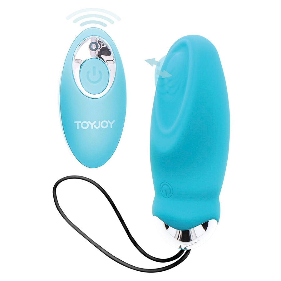 Œuf Vibrant I'm So Eggcited Télécommandé Bleu - ToyJoy