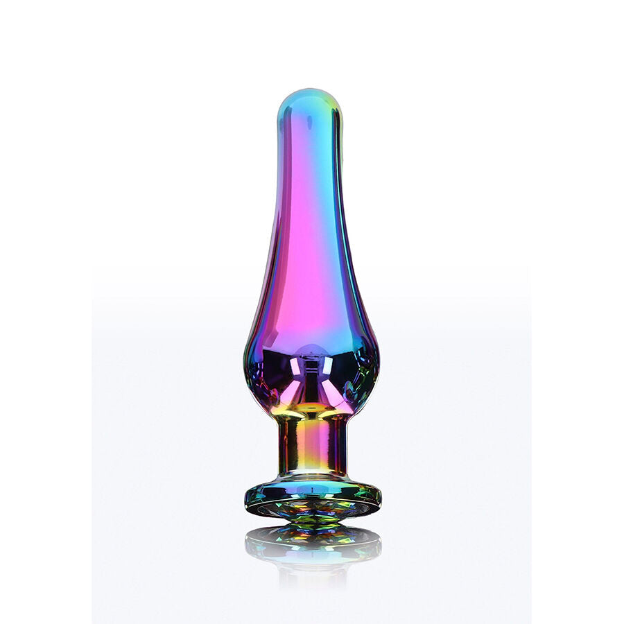 Plug Anal Bijou Twilight Bum Arc-en-Ciel Moyen - ToyJoy