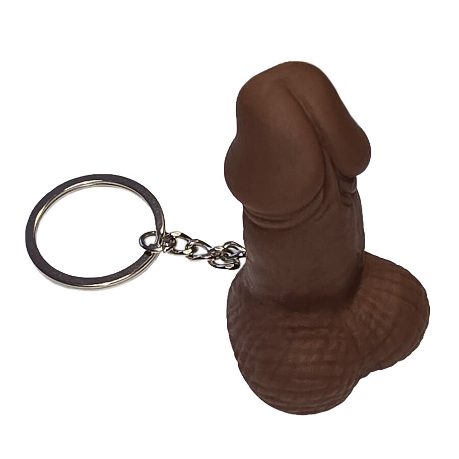 Porte-Clés Sifflet Pénis Marron - Diablo Picante