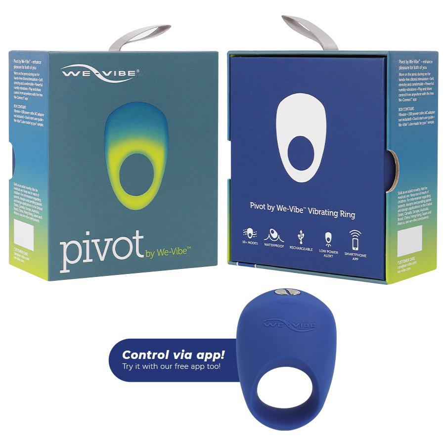 We-vibe - anneau vibrateur pivot we-vibe - we connect