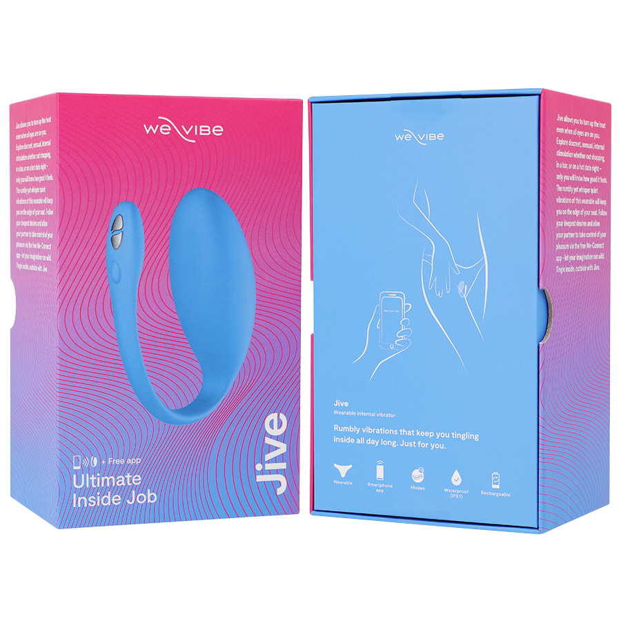 We-Vibe - Œuf vibrant connecté Jive - Bleu