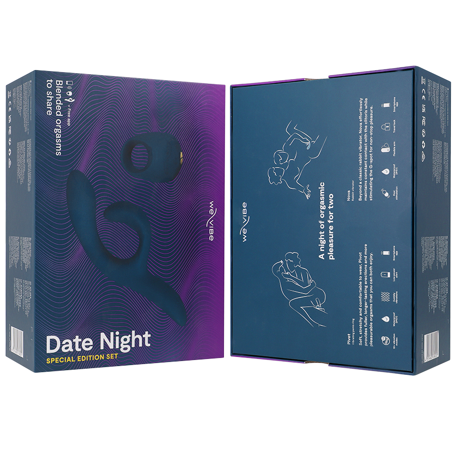 We-Vibe - Coffret 2 Sextoys Connectés Date Night