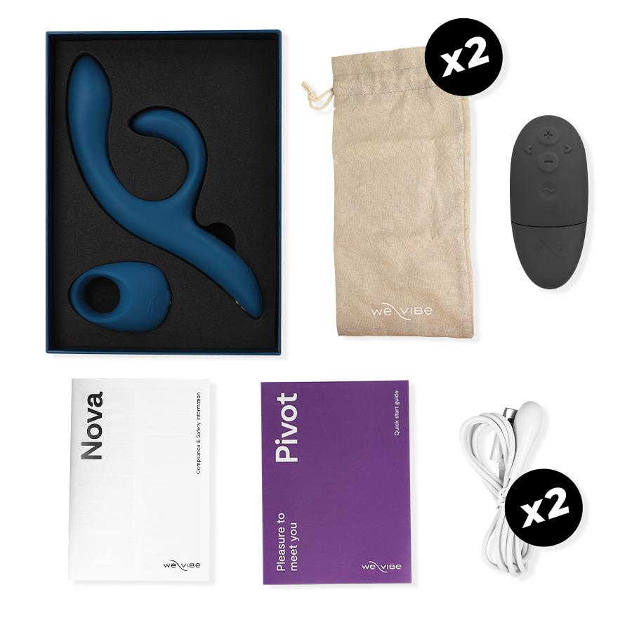 We-Vibe - Coffret 2 Sextoys Connectés Date Night