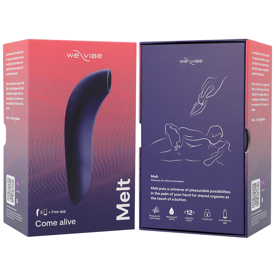 We-vibe - stimulateur de clitoris melt bleu minuit