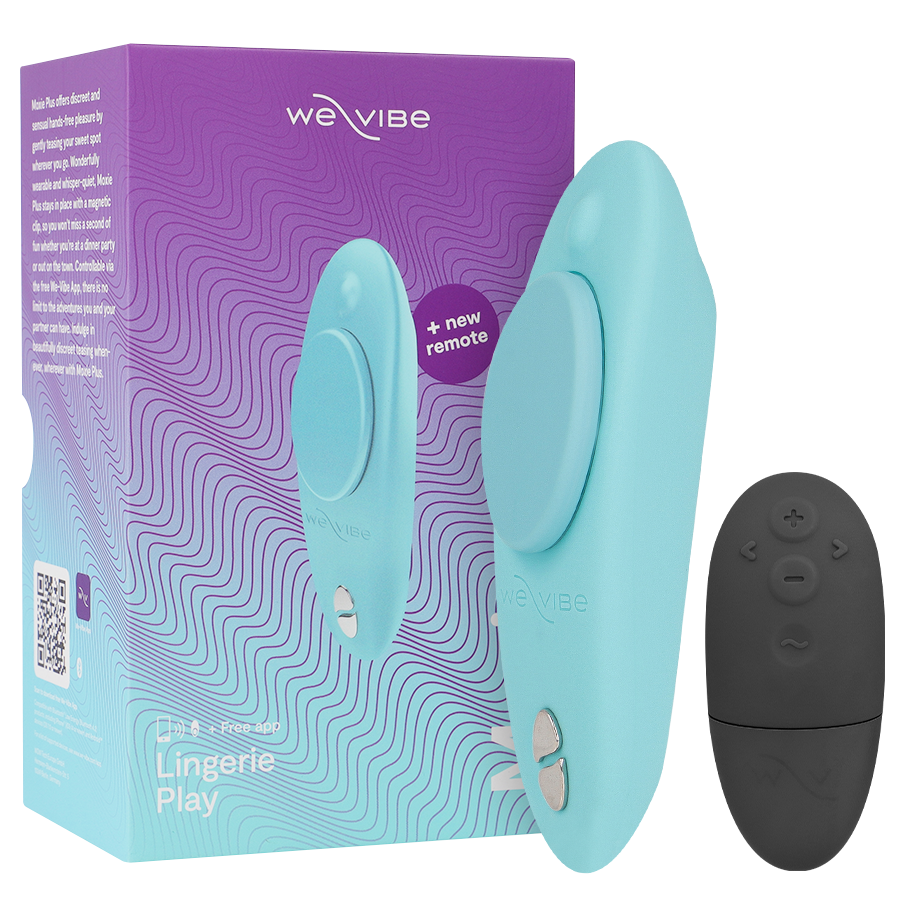 We-Vibe - Vibromasseur Culotte Connecté Moxie+ Bleu
