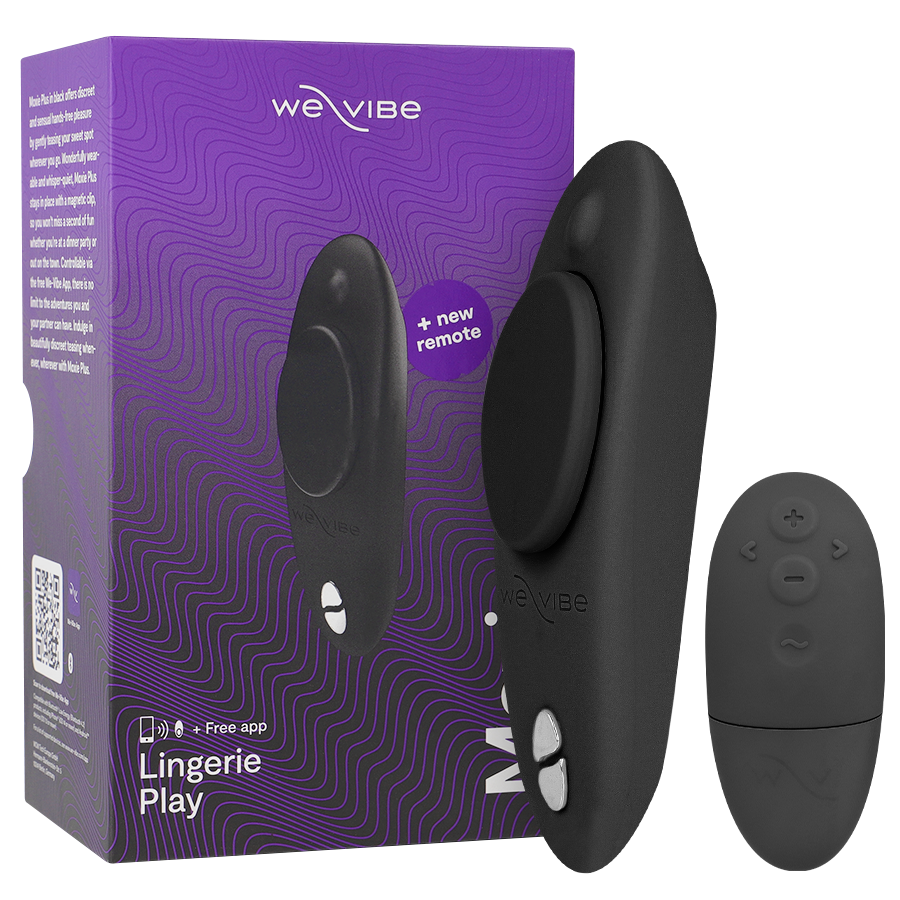 We-Vibe - Vibromasseur Culotte Connecté Moxie+ Noir