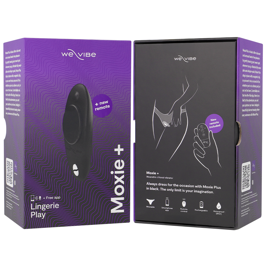 We-Vibe - Vibromasseur Culotte Connecté Moxie+ Noir