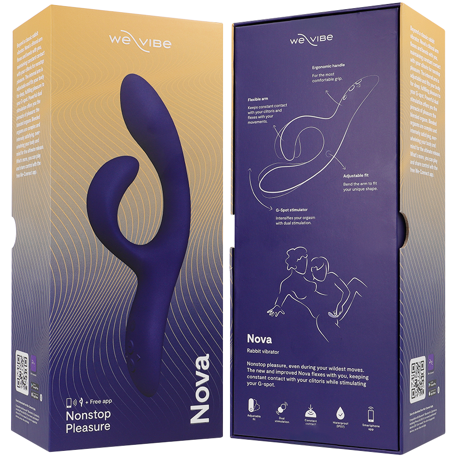 We-Vibe - Rabbit Connecté Nova 2 - Bleu