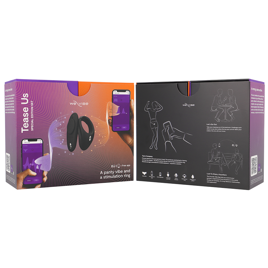 We-Vibe - Coffret Sextoys Couple Tease Us Moxie & Bond
