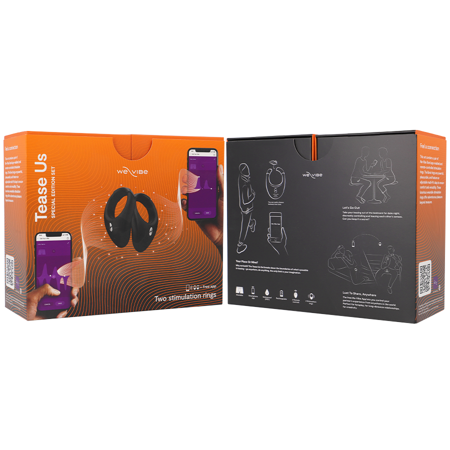 We-Vibe - Coffret 2 Anneaux Vibrants Tease Us 2 x Bond