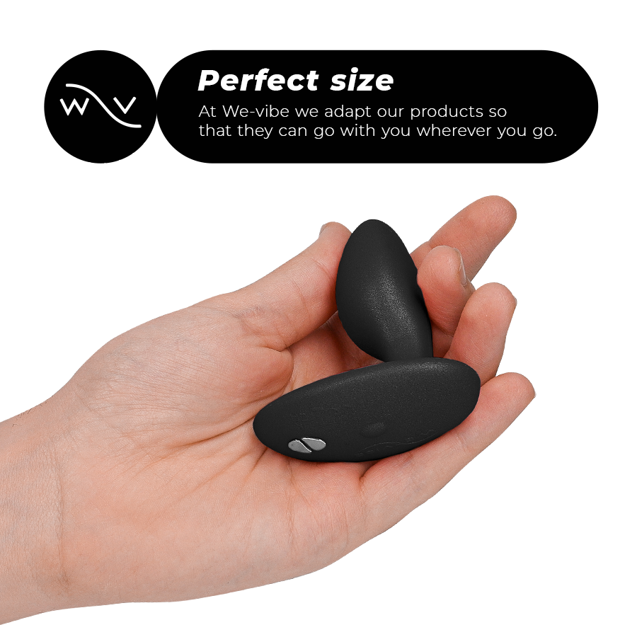 We-Vibe - Plug Anal Vibrant Connecté Ditto+ Noir