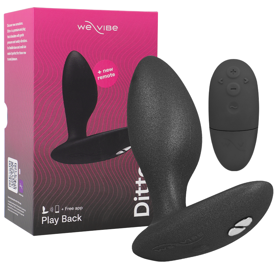 We-Vibe - Plug Anal Vibrant Connecté Ditto+ Noir
