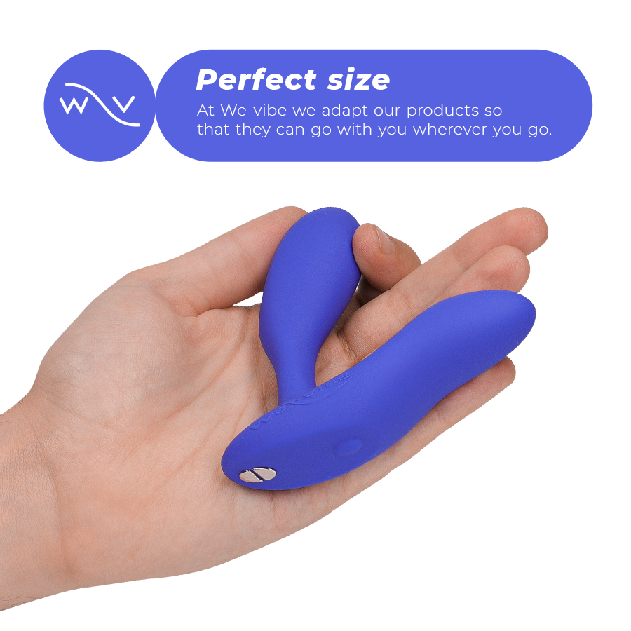 We-Vibe - Stimulateur Prostatique Connecté Vector+ Bleu