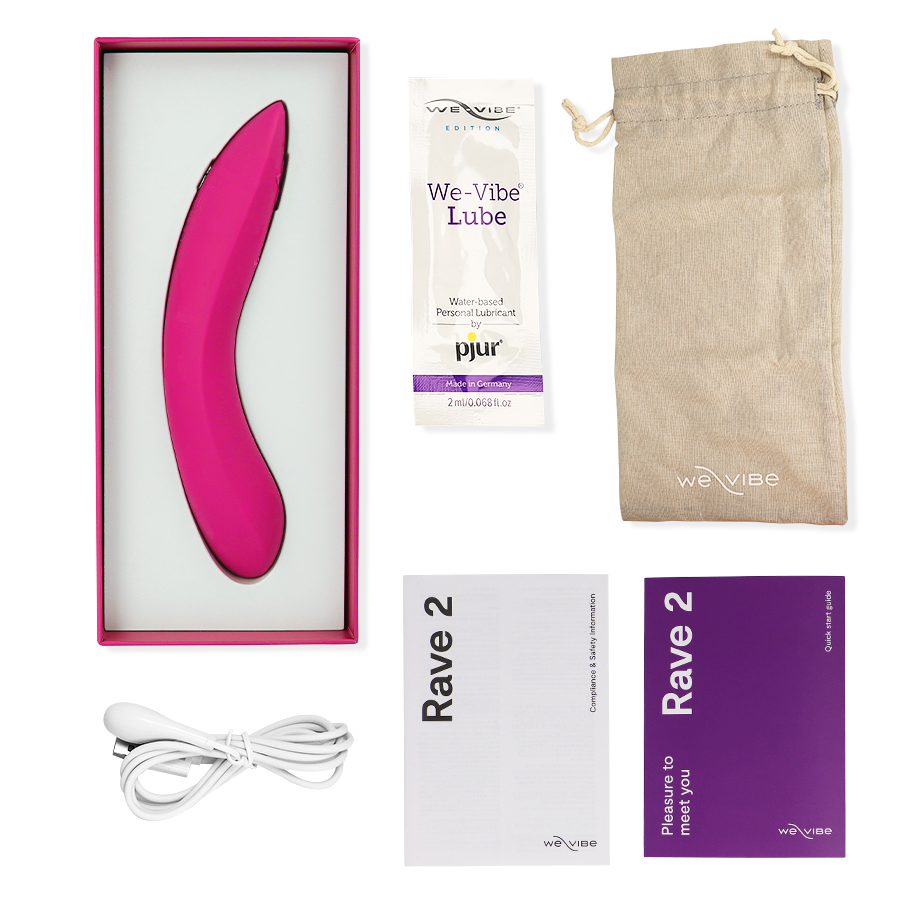 We-vibe - rave 2 vibrador punto g azul