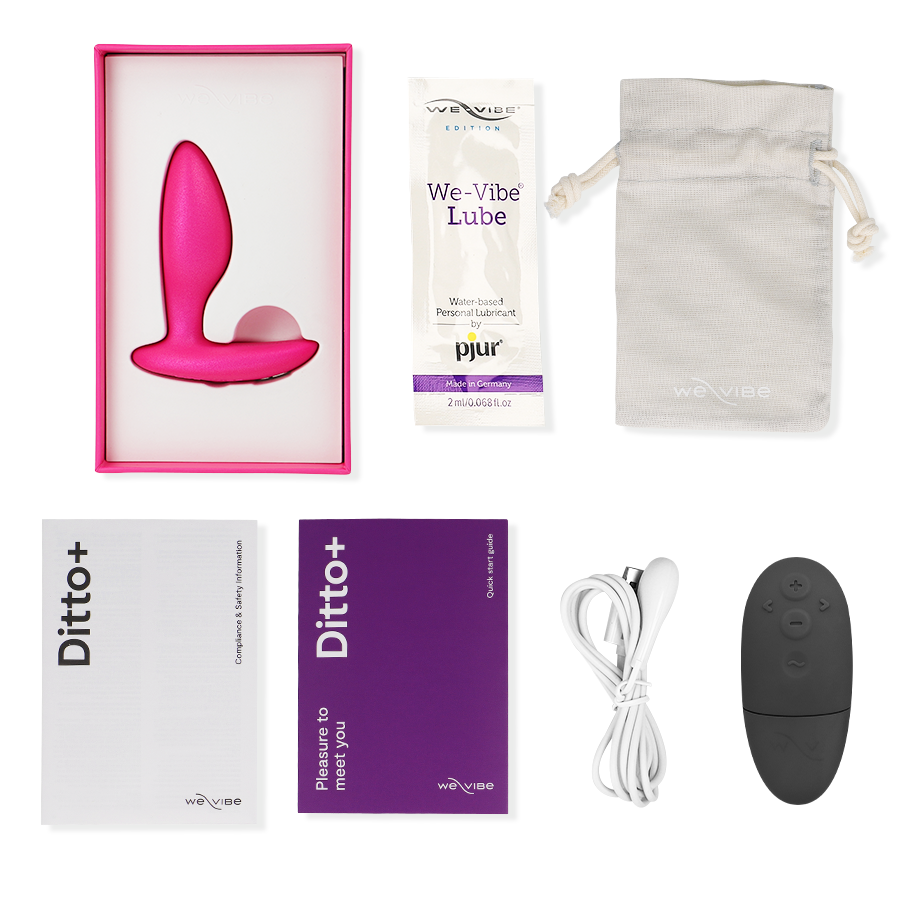 We-Vibe - Plug Anal Vibrant Connecté Ditto+