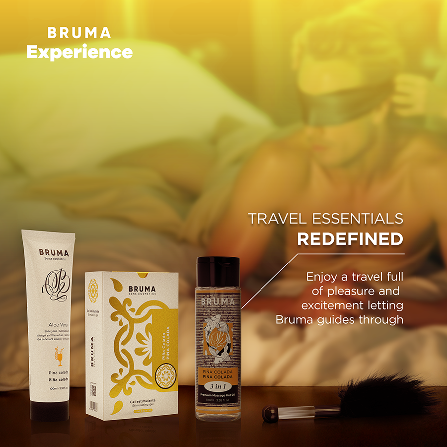 BRUMA XPERIENCE - PACK TENTATION PINA COLADA DOUCE AVEC AMPLIFICATEUR D'ORGASME