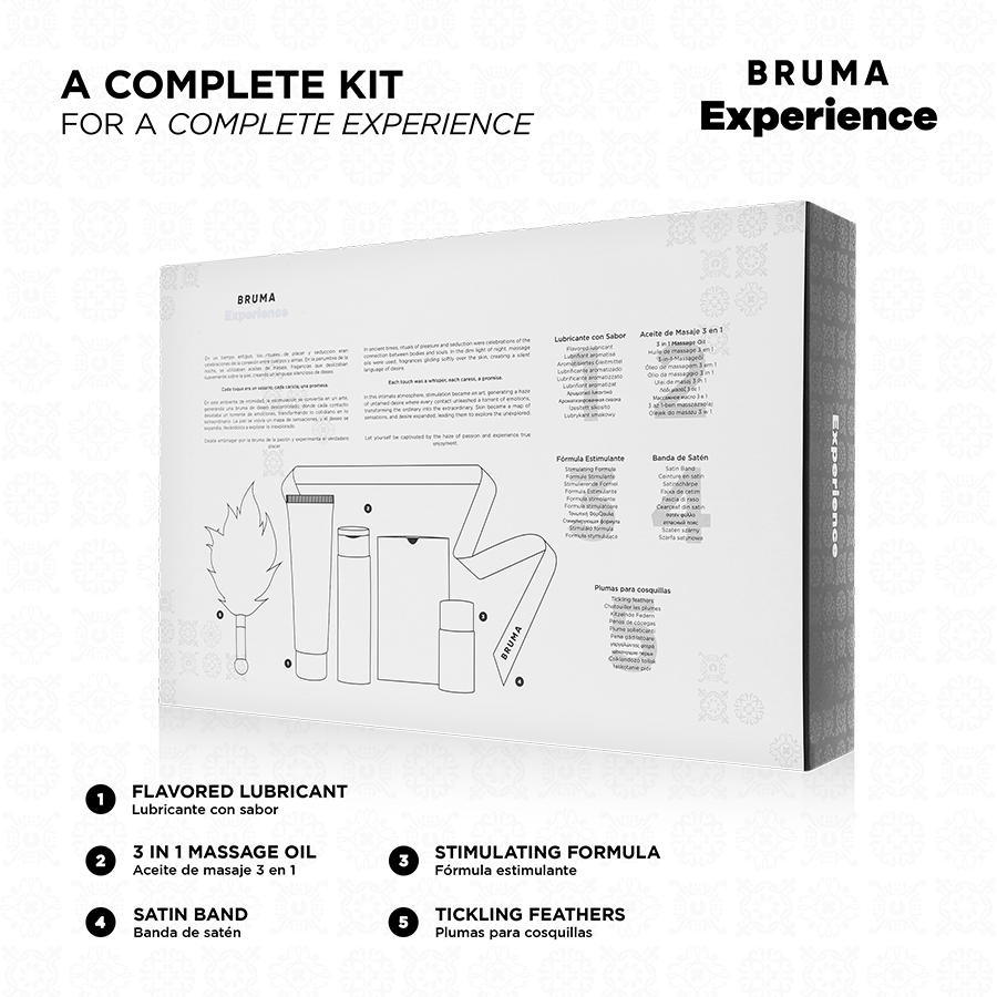 Kit Intime Bruma Xperience Tentation Douce - Bruma
