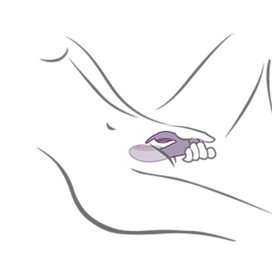 Vibromasseur Rabbit Glo-Girl Violet - Rocks-Off