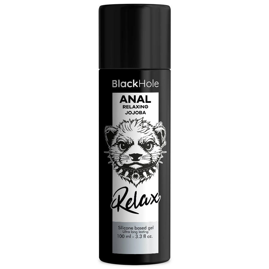BLACK HOLE - RELAXANT ANAL JOJOBA RELAX BASE SILICONE 100 ML
