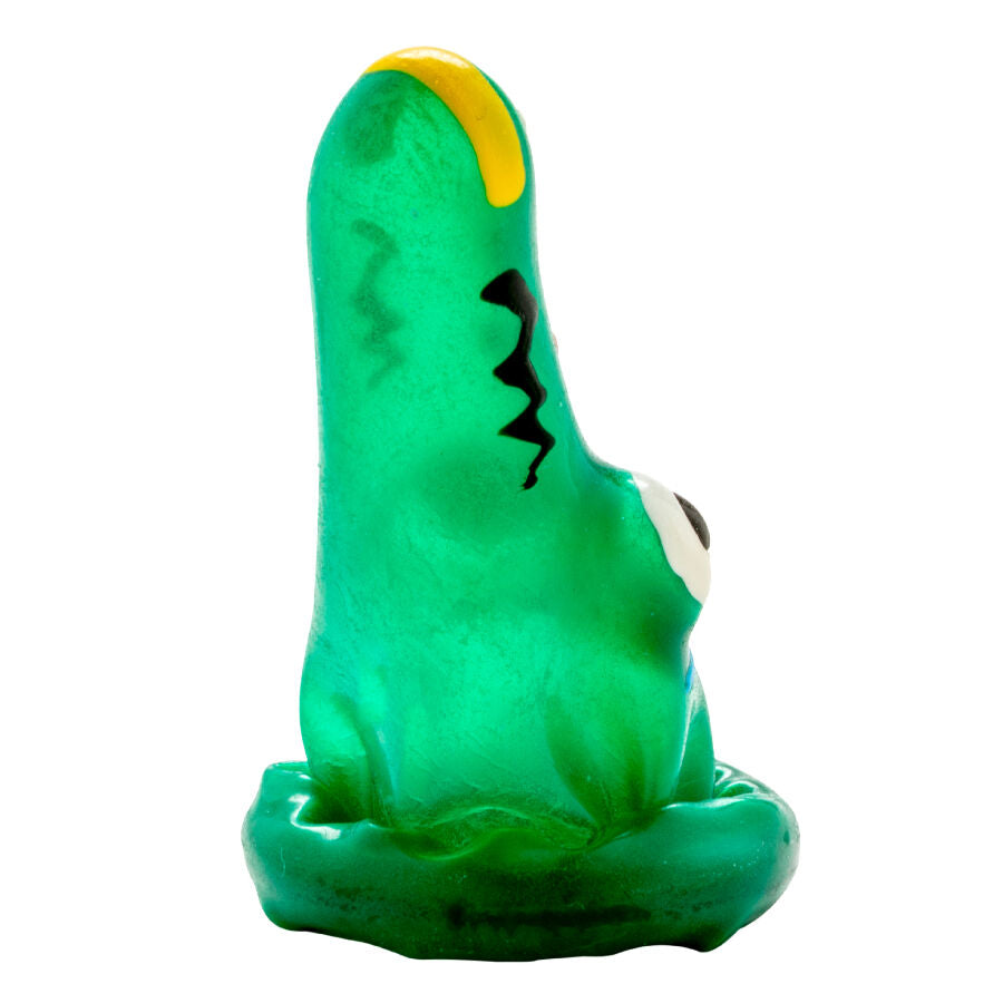 Préservatif Fantaisie Peint Main Modèle Crocodile - Condomerie - CONDOMERIE