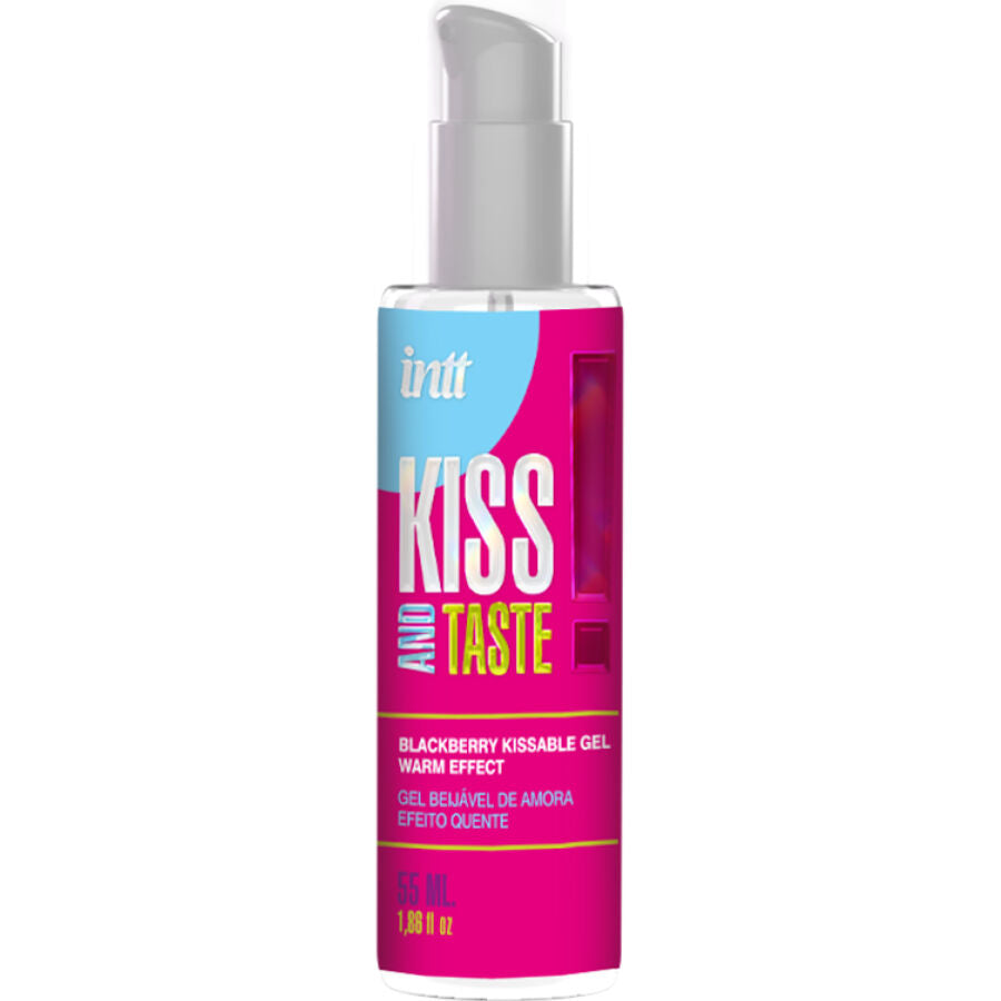 Intt - Gel Intime Chauffant Kissable Saveur Mûre - 55 ml