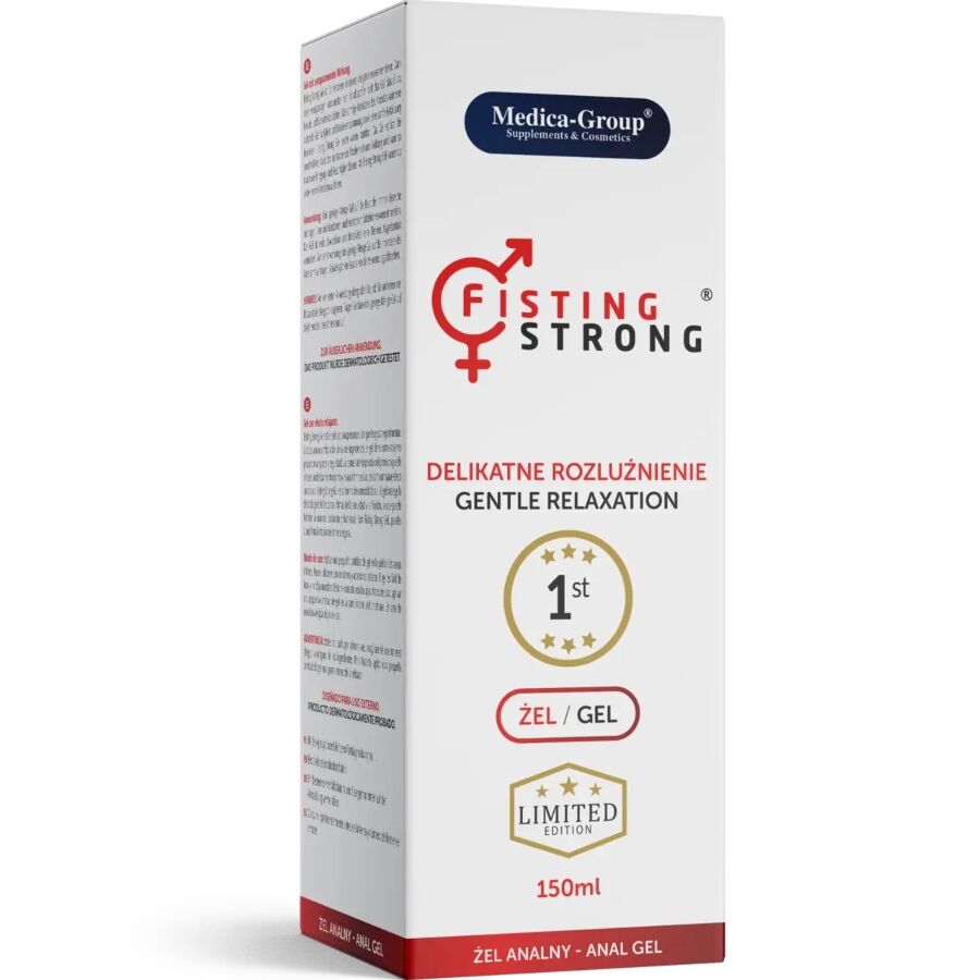 Medica Group - Gel Anal Intime pour détendre les muscles Fisting Strong - 150 ml