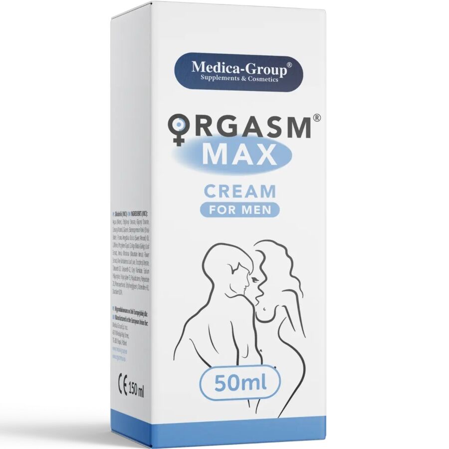 MEDICA GROUP - ORGASM MAX CRÈME INTIME POUR HOMMES 50 ML
